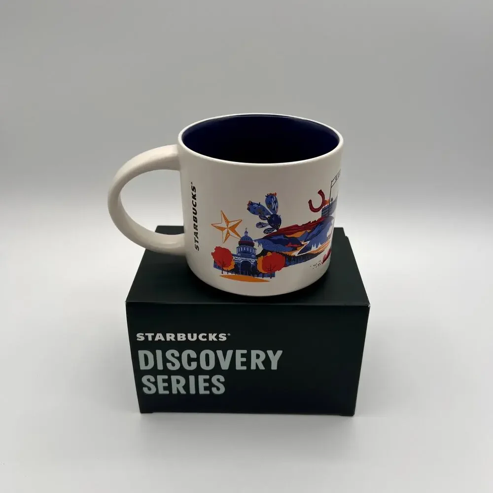 STARBUCKS Discovery Series Texas Ceramic Mug NIB